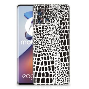 Motorola Edge 30 Fusion TPU Hoesje Slangenprint