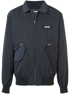 Palace veste zippée à patch logo - Bleu