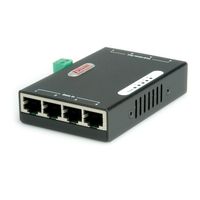 ROLINE Gigabit Ethernet PoE Injector, 4-Poorts