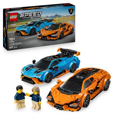LEGO Speed Champions Lamborghini Revuelto en Huracán STO 77238