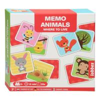 Lobbes memo spel - dier & huis