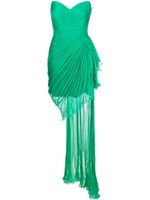 Iris Serban robe courte Lemon à épaules dénudées - Vert