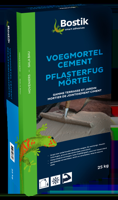 Bostik Voegmortel Cement | Donkergrijs | Zak 25 kg - 30608763