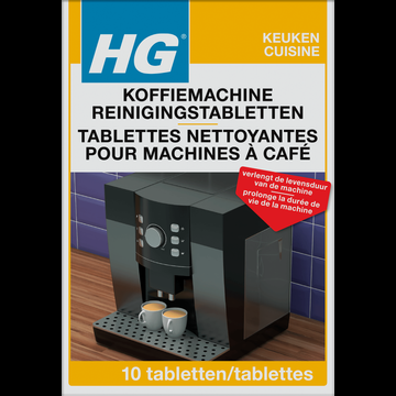 HG koffiemachine reinigingstabletten 10 stuks bij Jumbo