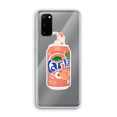 S(peach)less: Samsung Galaxy S20 Transparant Hoesje