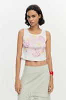 Strapless top - WHITE - XS