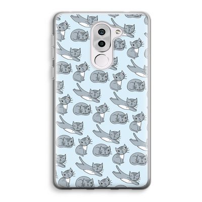 Poezen: Honor 6X Transparant Hoesje