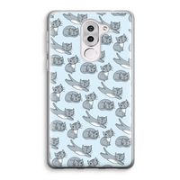 Poezen: Honor 6X Transparant Hoesje