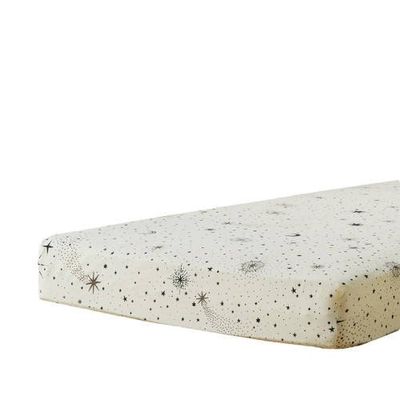 Wehkamp Home katoenen hoeslaken Starry Night wit 90x200 wit