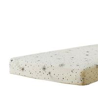 Wehkamp Home katoenen hoeslaken Starry Night wit 90x200 wit - thumbnail