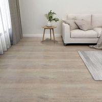 VidaXL Vloerplanken 20 st zelfklevend 1,86 m² pvc taupe