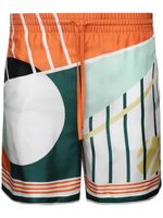 Casablanca short de sport Court Abstrait - Vert - thumbnail