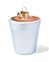 HEMA Kerstbal picardieglas (multi)