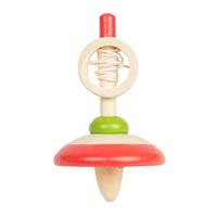 Bigjigs houten trekkoord tol