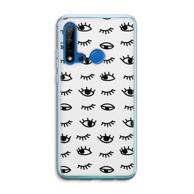 Eye pattern #2: Huawei P20 Lite (2019) Transparant Hoesje