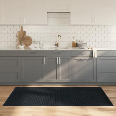 VidaXL Vloerkleed rechthoekig 100x200 cm bamboe grijs