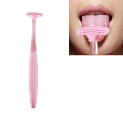 Tongue Scraper Cleaner Oral Tongue Clean Health Tool(Pink)