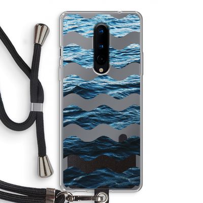 Oceaan: OnePlus 8 Transparant Hoesje met koord