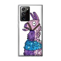 Lama: Samsung Galaxy Note 20 Ultra / Note 20 Ultra 5G Transparant Hoesje