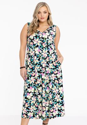 Yoek Jurk Swing OPAL | Zwart | Maat 50/52