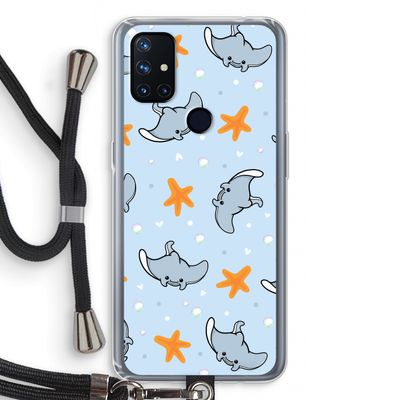Manta: OnePlus Nord N10 5G Transparant Hoesje met koord