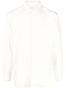 Valentino Garavani chemise boutonnée à manches longues - Blanc