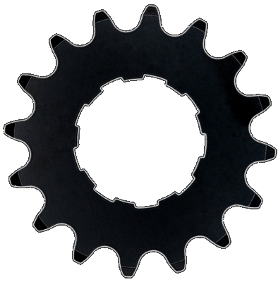 KMC tandwiel 16t rear enviolo/nuvinci zwart