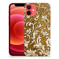 Siliconen Hoesje iPhone 12 Mini Barok Goud Siliconen Hoesje iPhone 12 Mini Barok Goud