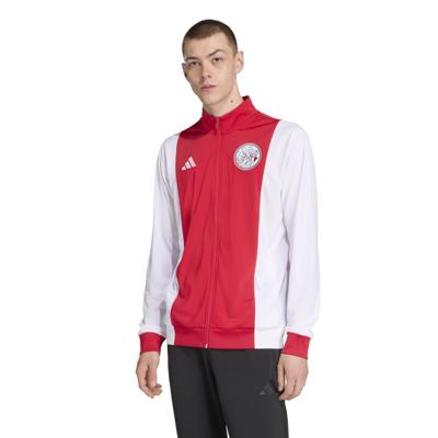 adidas Ajax DNA Trainingsjack Wit Rood
