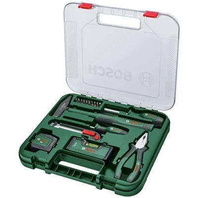 Bosch 17-delige "Universele" handgereedschapset (veelzijdige reparatieset voor thuisgebruik)