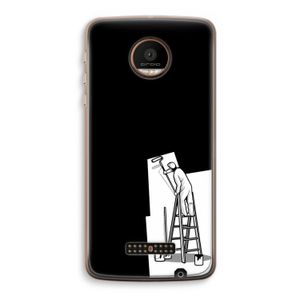 Musketon Painter: Motorola Moto Z Force Transparant Hoesje