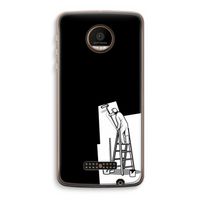 Musketon Painter: Motorola Moto Z Force Transparant Hoesje