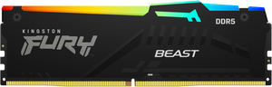 Kingston Technology FURY Beast RGB geheugenmodule 32 GB 2 x 16 GB DDR5 6000 MHz