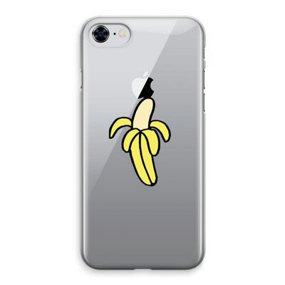 Banana: iPhone 8 Transparant Hoesje