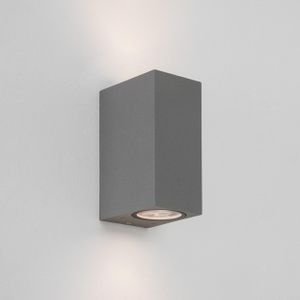 Astro Chios 150 Wandlamp 15x6.8x9.2cm IP44 fitting GU10 structuur grijs 1310008