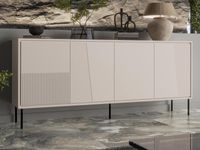 Dressoir ALBICESTE 4 deuren kasjmier