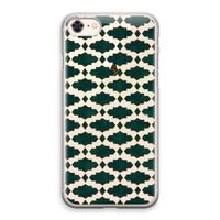 Moroccan tiles: iPhone 8 Transparant Hoesje