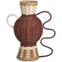 Vaas Fes - multikleur - metaal - 41x34,5x21 cm - Leen Bakker