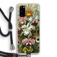 Haeckel Orchidae: Samsung Galaxy S20 Transparant Hoesje met koord