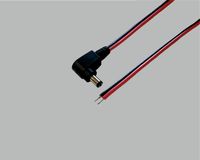 BKL Electronic Laagspannings-aansluitkabel Laagspanningsstekker - Open kabeleinde 5.5 mm 2.5 mm 2.5 mm 2.00 m 1 stuk(s)