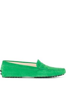 Tod's mocassins à bout en amande - Vert