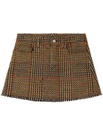 Stella McCartney minijupe en tweed - Marron - thumbnail