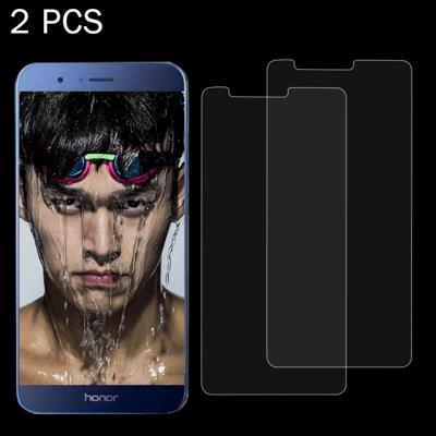 2 PC's Huawei Honor V9 0 26 mm 9H oppervlaktehardheid Explosieveilig niet-volledig scherm getemperd glas scherm Film