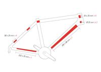 Zefal Zéfal framebeschermer "skin armor" frame prot.zéfal skin armor size m 12 parts