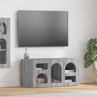 TV-kast Grijs Sonoma 80 x 35 x 40 cm Bewerkt hout