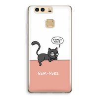 GSM poes: Huawei P9 Transparant Hoesje