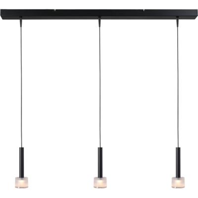 Masterlight 3-lichts hanglampFabro led - zwart - 2991-05-05-100-3