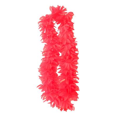 Partyxplosion Hawaii slinger - neon roze - 1 m - polyester - feestartikelen Partyxplosion Hawaii slinger - neon roze - 1 m - polyester - feestartikelen