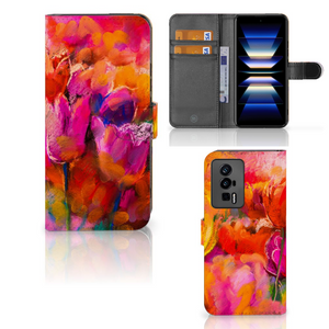 Hoesje Xiaomi Poco F5 Pro Tulips