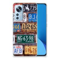 Xiaomi 12 | 12X | Siliconen hoesje | met foto Kentekenplaten
